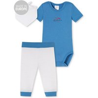 37198662904-1 eine geringelte Bündchenhose und ein zuckersüßes Halstuch im Streifen-Look runden das Trio ab.