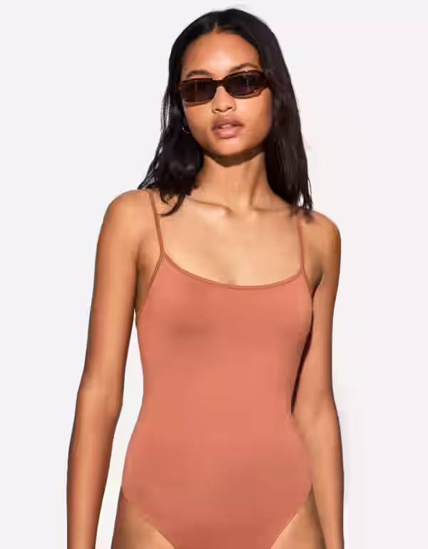 Bershka Body Mit Trägern Damen Xs Braun Bershka Body Mit Trägern Damen Xs Braun