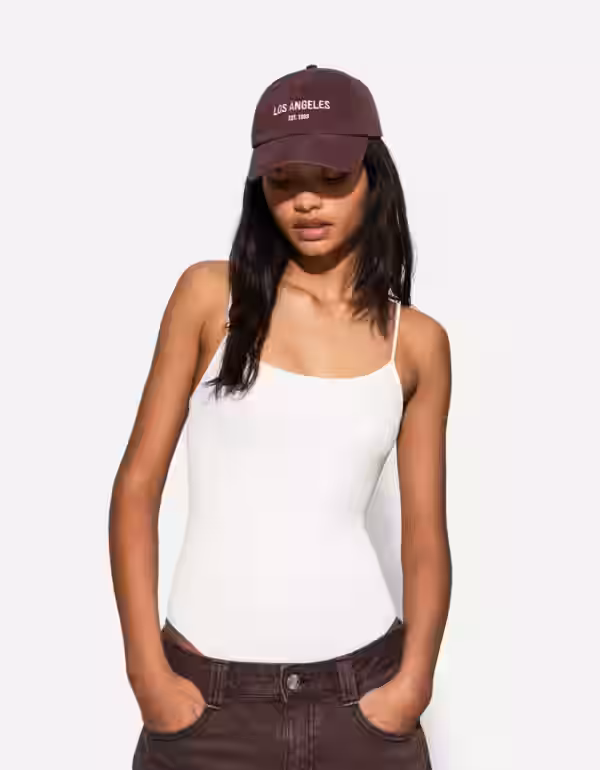 Bershka Body Mit Trägern Damen L Rohweiß Bershka Body Mit Trägern Damen L Rohweiß