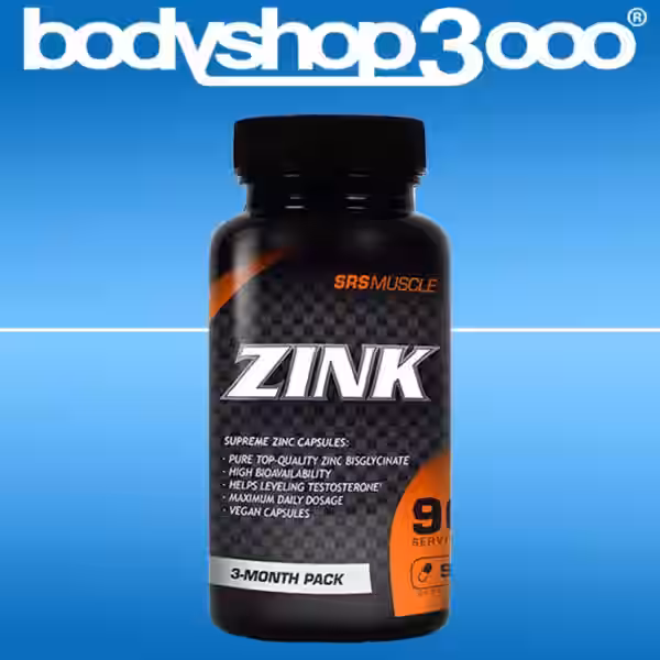SRS MUSCLE Zinc - SUPREME Zink CAPSULES